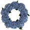 2-Pack: 24" Blue Hydrangea Wreath with Grapevine Ring by Floral Home®